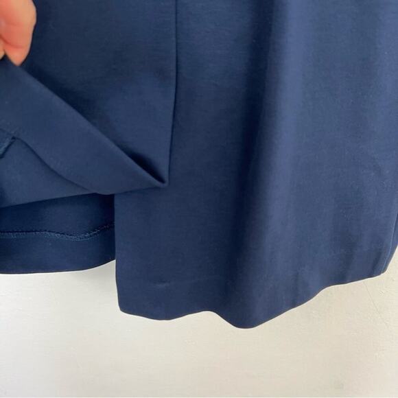 J by J Crew Navy Ponte Work Sleeveless Sheath Dress 0 - Picture 8 of 10